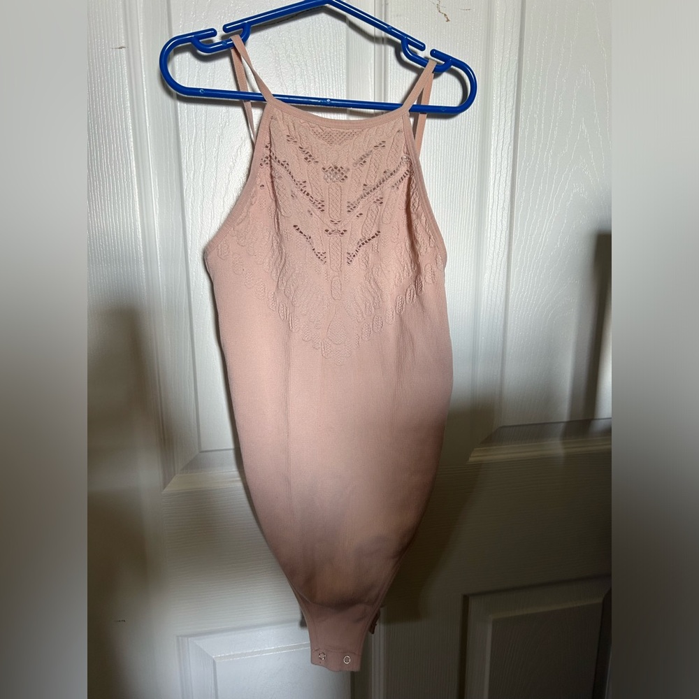 Pink bodysuit
